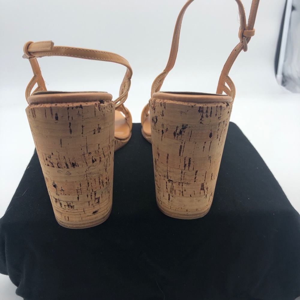 Prada Nude/Tan Patent Leather sz 38 - Picture 2 of 6
